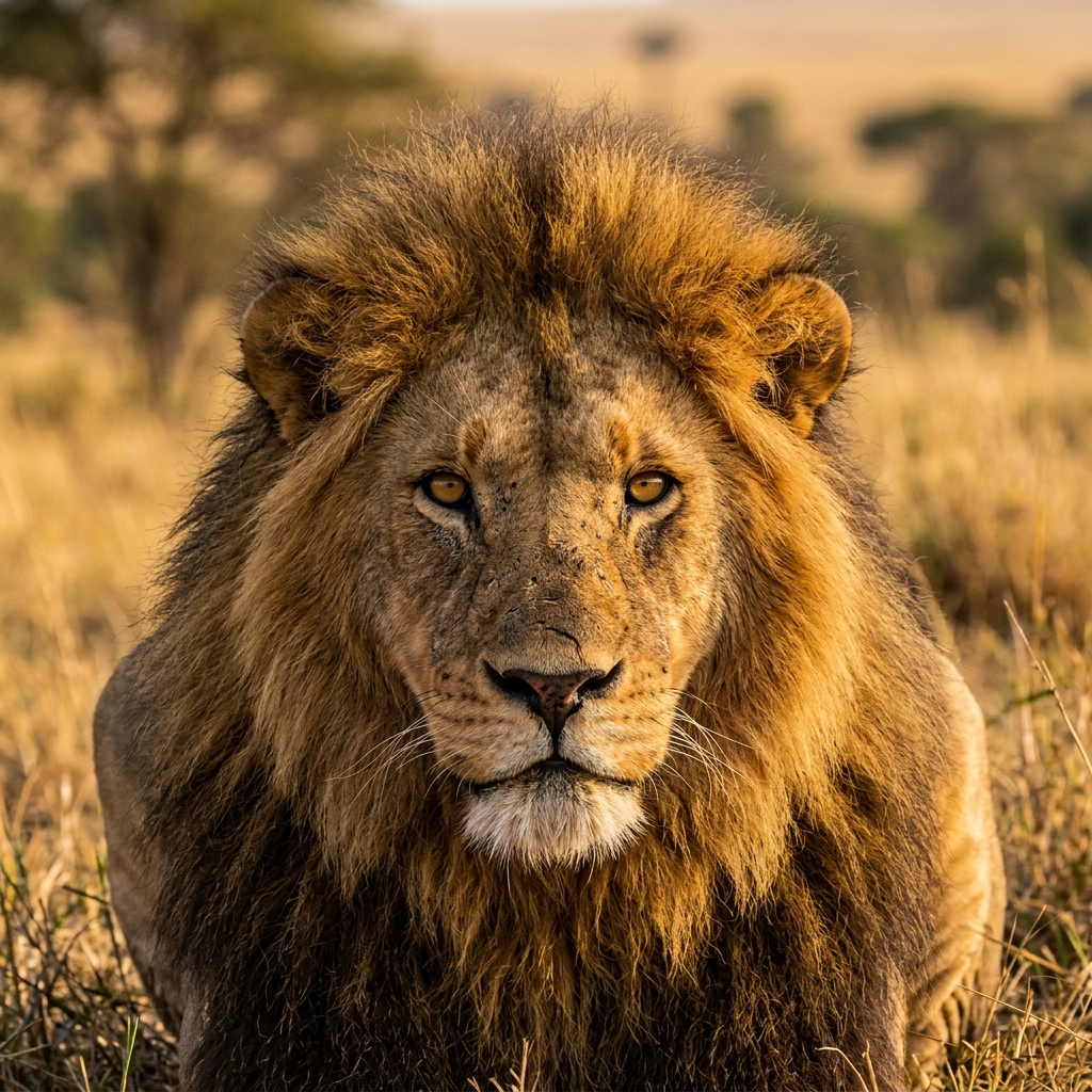 Lion portrait